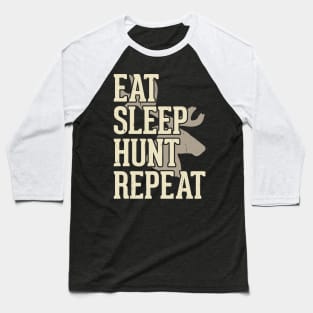 Eat Sleep Hunt Repeat T shirt For Women Baseball T-Shirt